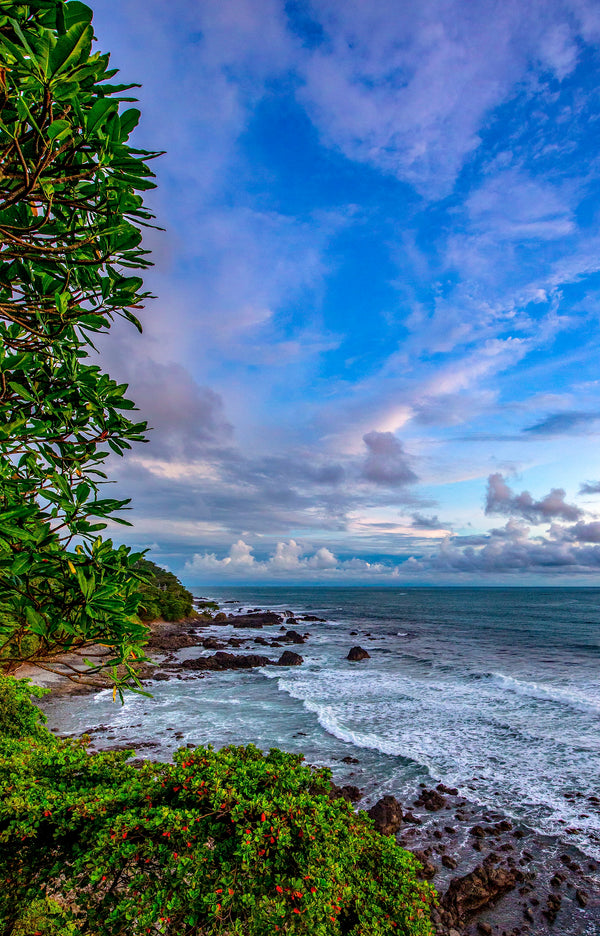 Costa Rica's lush Pacific coastline
