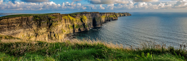 Soft evening light over Ireland's Cliffs of Moher
